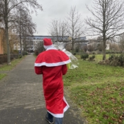Der Weihnachtsmann in Holweide